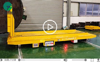 Customized Battery Drive Rail Transfer Cart