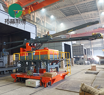10 Tons RGV for Workshop Large Workpieces Transportation