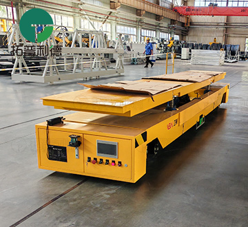 5 Tons Steerable Magnetic Strip Navigation AGV for Carbon Steel Plate