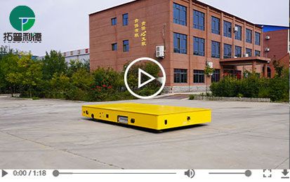 20 Tons Battery Powered Trackless Transfer Cart