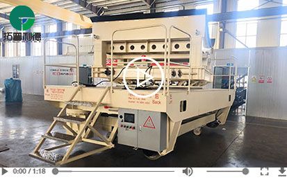 Customized 50 Tons Steerable Transfer Tractor