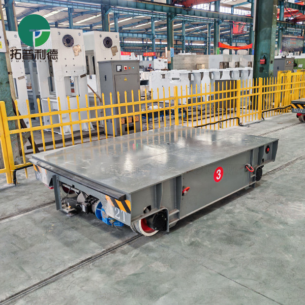 12 Tons Automatic Charging Rail Guided Vehicle for Workshop