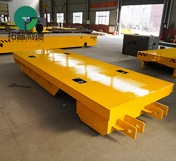 Battery Rail Transport Tractor with Towing Bar