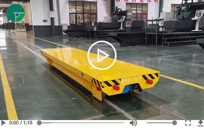 5 Tons Battery Powered Rail Transfer Trolley