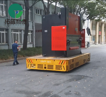 30 Tons Battery Trackless Transfer Cart for Workpieces Carrying