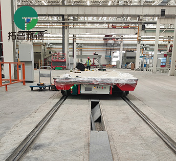 20 Tons Workshop Electric Rail Transport Cart