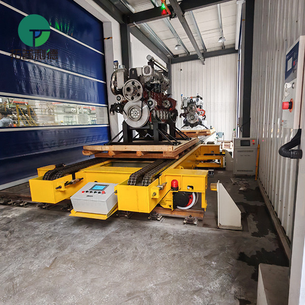 15 Tons Automatic Charging Rail Guided Vehicle for Large Workpieces