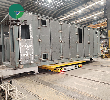 Lifting Eletcirc Rail Guided Vehicle Solves Container Transfer Limits