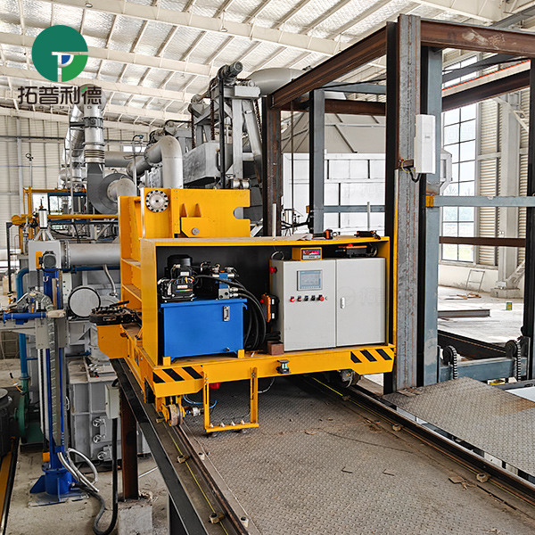 5 Tons Electric Railway Transfer Cart with Hydraulic Lifting Device