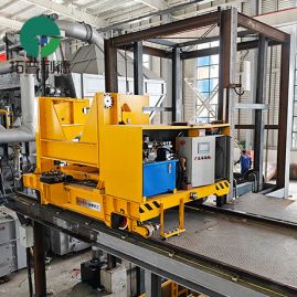 5 Tons Electric Railway Transfer Cart with Hydraulic Lifting Device
