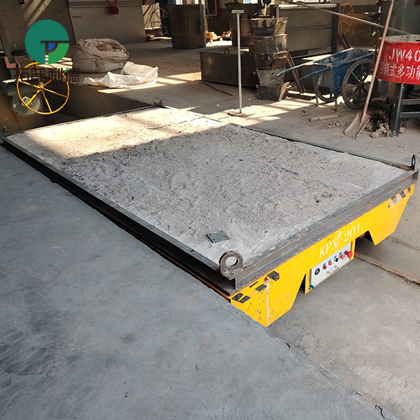 20 Tons Battery Rail Transfer Cart for Industrial Handling