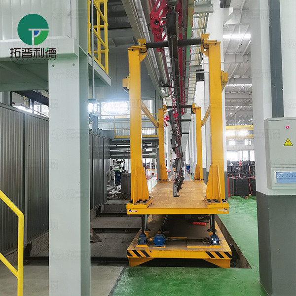 2.5 Tonne Lifting Rail Transfer Trolley for Workpieces Carrying