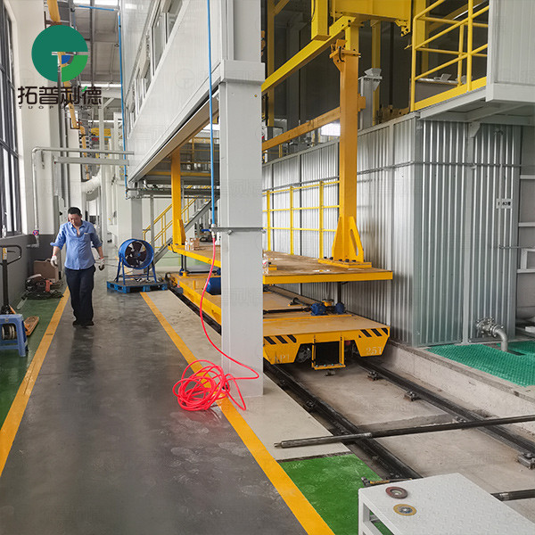 2.5 Tonne Lifting Rail Transfer Trolley for Workpieces Carrying