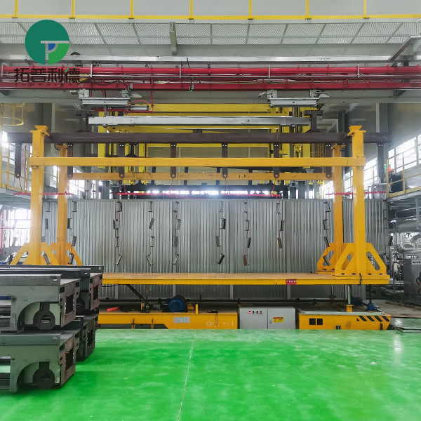2.5 Tonne Lifting Rail Transfer Trolley for Workpieces Carrying