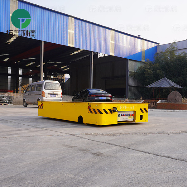 Customized Electric Rail Mounted Transfer Cart for Workpieces Handling