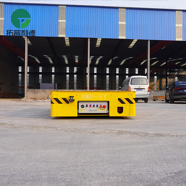 Customized Electric Rail Mounted Transfer Cart for Workpieces Handling