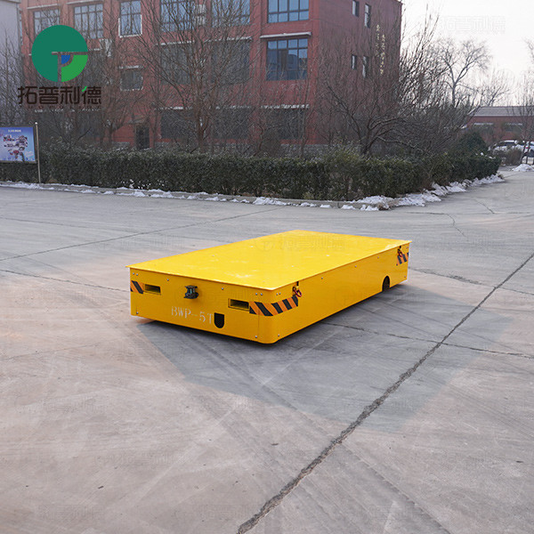 Customized Electric Rail Mounted Transfer Cart for Workpieces Handling