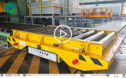 3 Tons Cable Drum Drive Rail Transport Cart