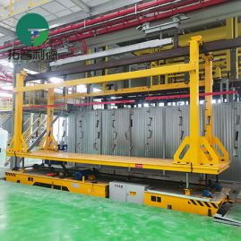 2.5 Tonne Lifting Rail Transfer Trolley for Workpieces Carrying