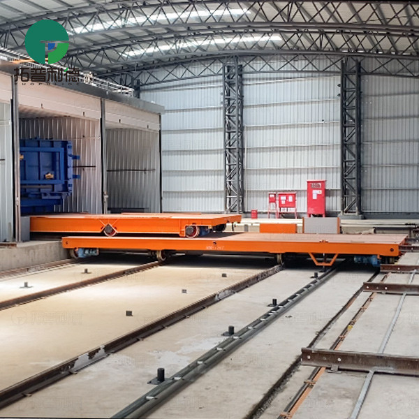 120 Tons Accurate Docking Rail Transfer Cart for Mold Transport