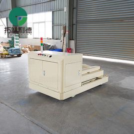 Lifting Rail Transfer Cart with V-block Frame for Coil