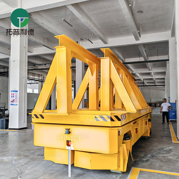 50 Tons Lifting Battery Powered Trackless Transfer Cart