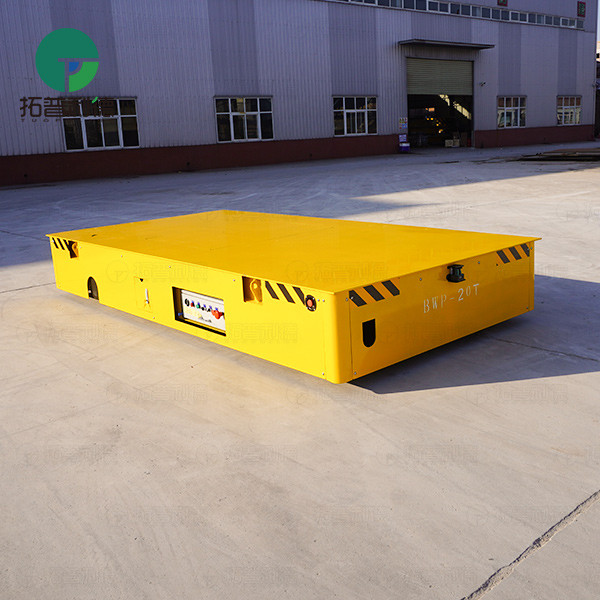 20 Tons Battery Powered Trackless Transfer Cart for Industrial Transport