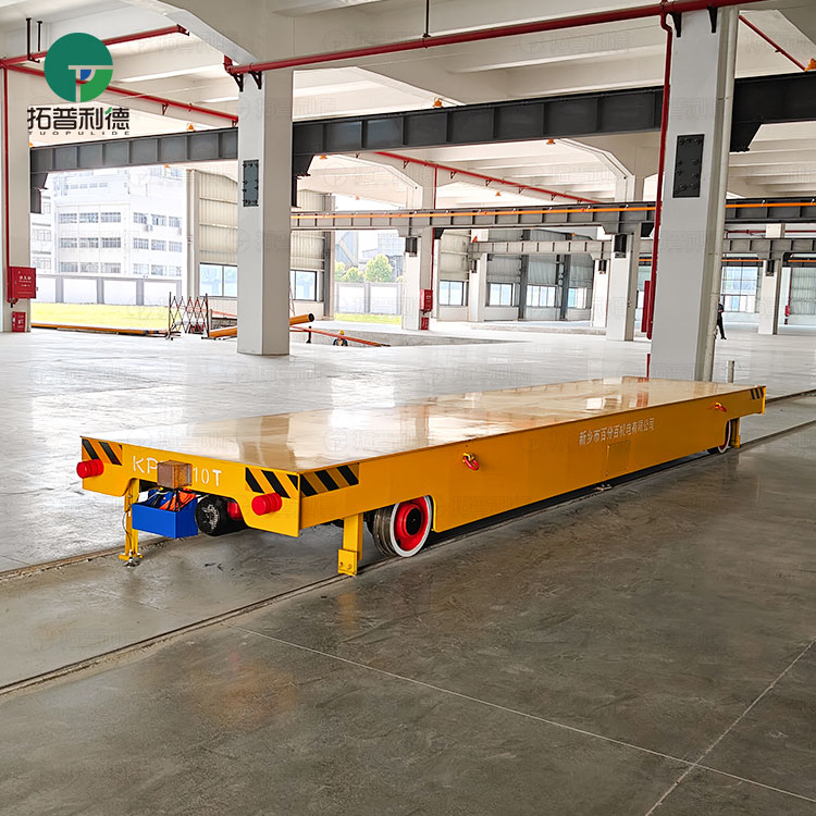 conducting railway powered transfer cart,mold transfer trolley,electric transfer trolleys,rail guided transfer car,10 tons transfer vehicle