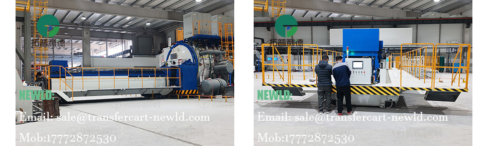 mold transfer vehicle,30 tonne capacity Load Transfer Cart