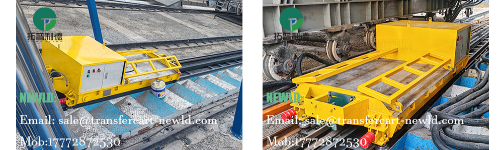 rail trolley transfer cart,rail-mounted electric transfer trolley