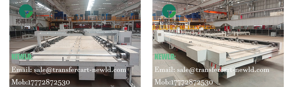 handling trolley with a DC motor，electric rail transfer car