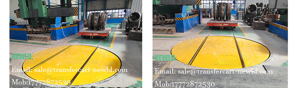 transfer cart with rail track,motorized trolley for 3 ton