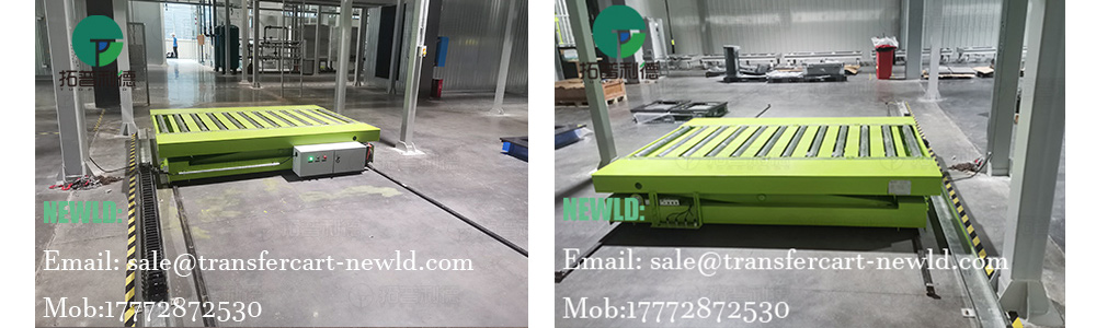 Electric operated track trolly,transfer cart manufacturer,transfer cart guided by rail,transfer cart with lifting,material transport cart