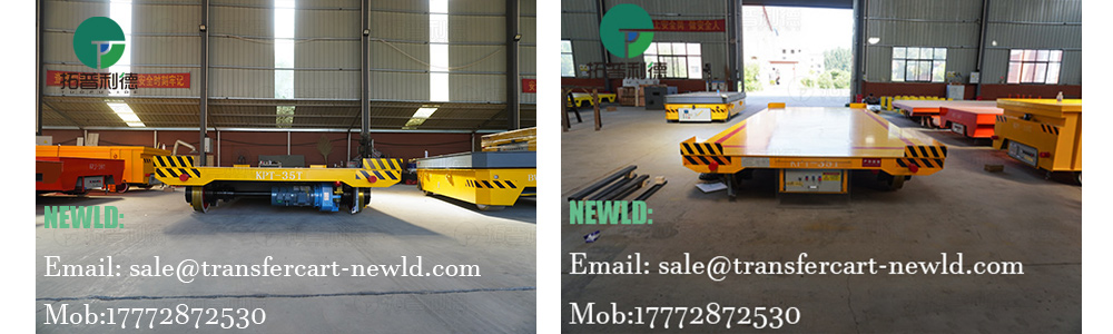 Mobile transferred trolley，transfer cart manufacturer,electric rail transfer trolley,material handling vehicle,Flat car with rail