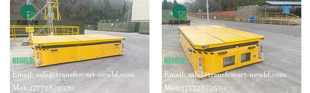 20ton trackless trolley for molds，transfer cart manufacturer,electric without rail transfer trolley,Steerable trackless transfer cart,omnidirectional transfer cart