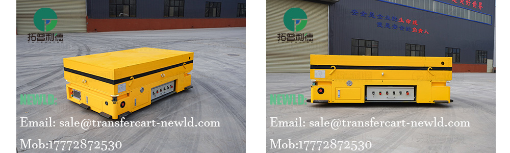 trackless transfer cart,transfer cart manufacturer,electric without rail transfer trolley,motorized heavy duty transfer vehicle,Battery operated 5 Ton each Trackless Transfer Cart