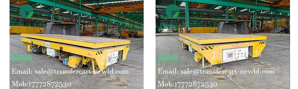 railed type transfer car,battery powered transfer cart,electric operated rail guided transfer cart,power trolley battery operated,motorised track trolleys