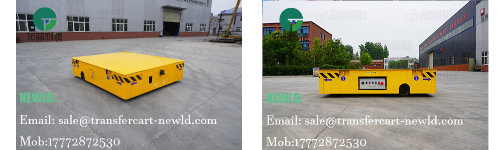 Motorized Heavy Duty Transfer Cart,trackless transfer cart,transfer cart manufacturer,remote controlled motorised trolley,Railless Transfer Cart 10 tons