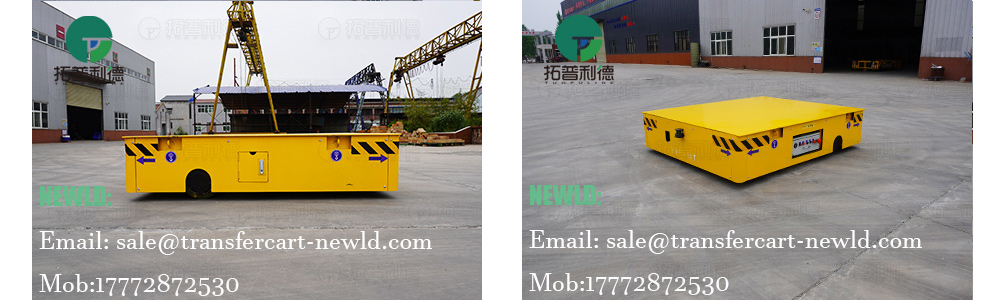 Motorized Heavy Duty Transfer Cart,trackless transfer cart,transfer cart manufacturer,remote controlled motorised trolley,Railless Transfer Cart 10 tons