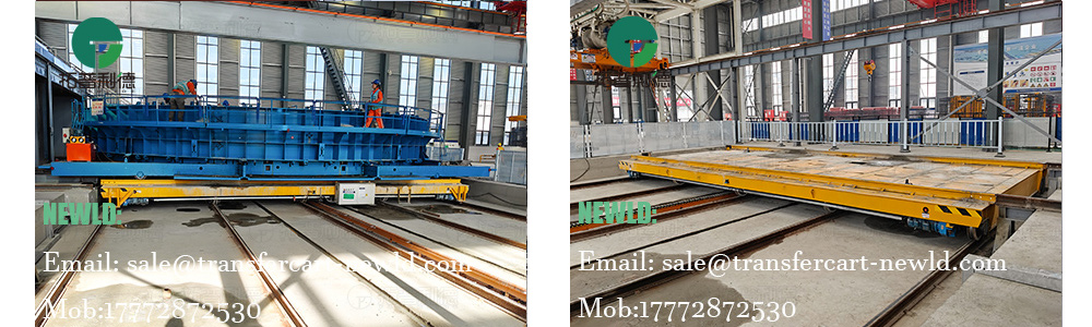 electric rail transfer cart, handling equipments and moving cart， transfer cart manufacturer, motorized track transfer trolley, customized 80 tons rail transfer cart