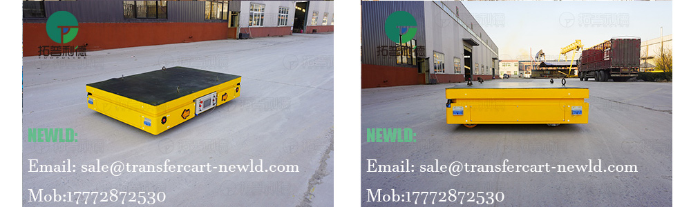 motorized heavy duty transfer cart,Automated Guided Vehicle,2 tons trackless transfer cart,battery operated transfer trolley,2ton steerable transfer cart