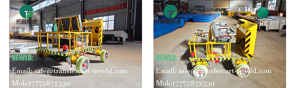 customized transfer cart,transfer cart manufacturer,heavy duty motorized transfer cart,rail inspection vehicle,5 tons battery operated transfer cart