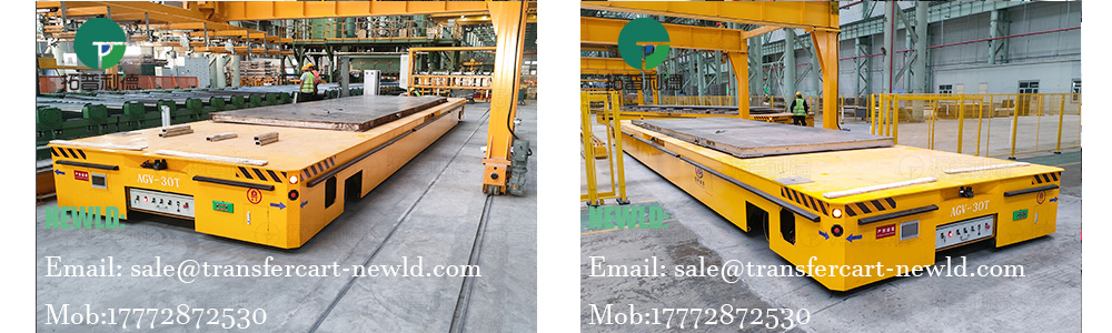 30 tons automated guided vehicle,customized motorized transfer cart,steering battery operated transfer cart,workshop without rail transfer trolley,industrial transfer vehicle