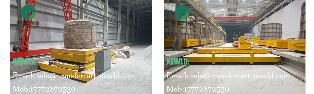 25 tons rail transfer cart,transfer cart manufacturer,customized electric rail transfer cart,20 ton electric transfer cart turntable,Heavy industrial transfer cart with Turntable