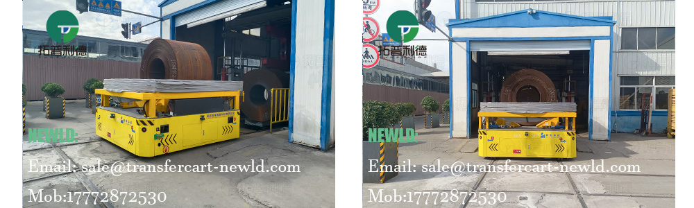 30 tons trackless transfer cart, transfer cart manufacturer, electric without rail transfer cart, V-block trackless transfer trolley, battery operated transfer cart