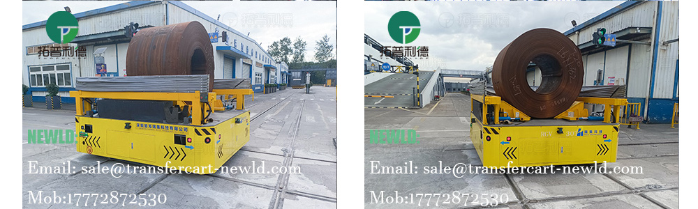 30 tons trackless transfer cart, transfer cart manufacturer, electric without rail transfer cart, V-block trackless transfer trolley, battery operated transfer cart