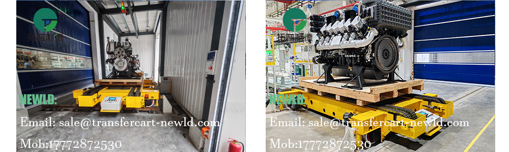 transfer cart manufacturer,customized chain rail guided vehicle,accurate docking transfer trolley,15 tons electric rail transfer cart,heavy duty motorized transfer cart