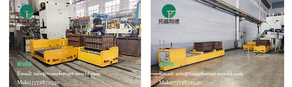 rail guided vehicle,transfer cart manufacturer,roller table rail transfer vehicle,customized industrial transfer cart,heavy duty motorized transfer cart