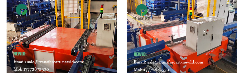 workshop transfer cart trolleys,Interbay Transfer Trolley,custom electric rail cart,customized motorized trolley,automatic carrying and unloading rail cart,transfer cart manufacturer