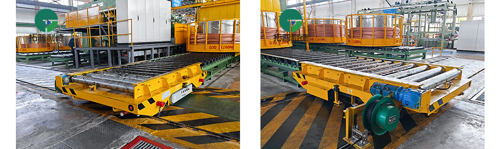transfer cart manufacturer,electric rail transfer trolley,roller table rail transfer cart,cable drive transfer cart,3 tons transfer cart for materials